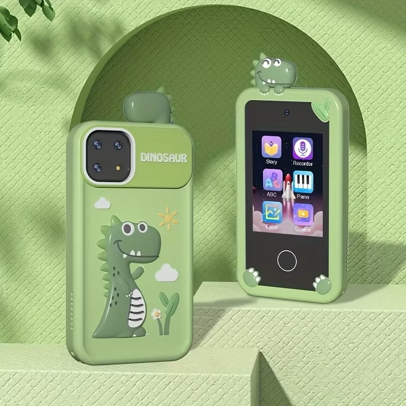 Telefone Celular Para Crianças Com Câmera Jogos Música Vídeos Touch Brinquedo Educativo Infantil Câmera infantil Digital