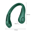 Ventilador de Pescoço Flexível USB Recarregável Portátil p/ Viagem, Treino e Camping