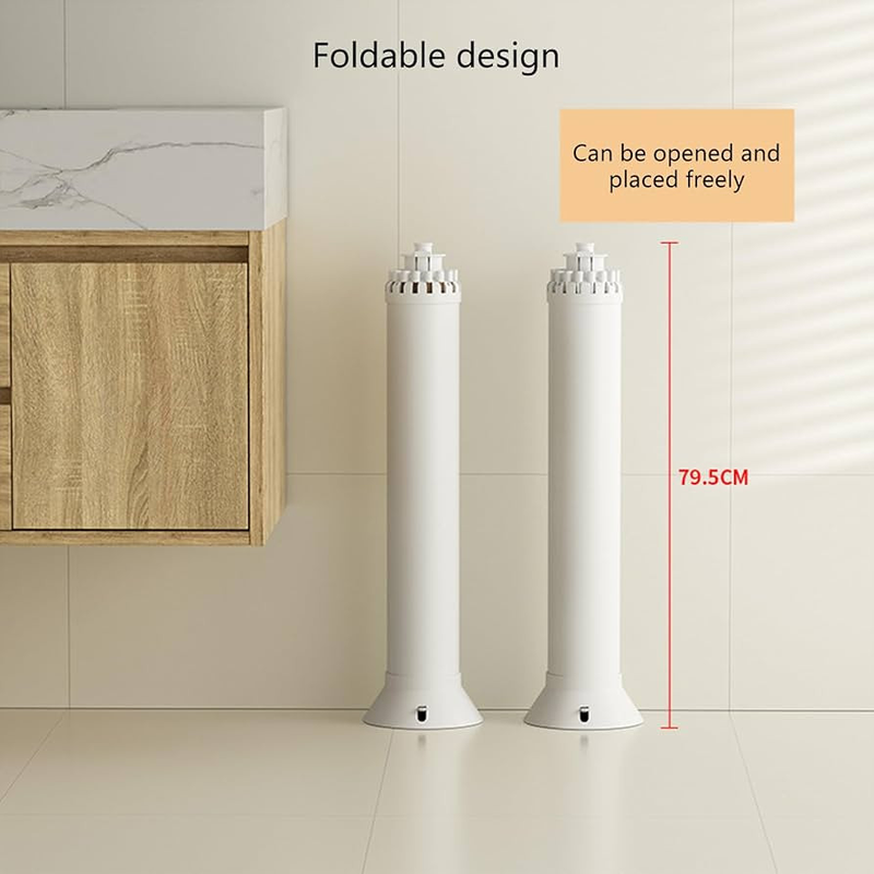 Varal Dobrável Portátil Giratório de Chão