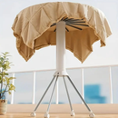 Varal Dobrável Portátil Giratório de Chão