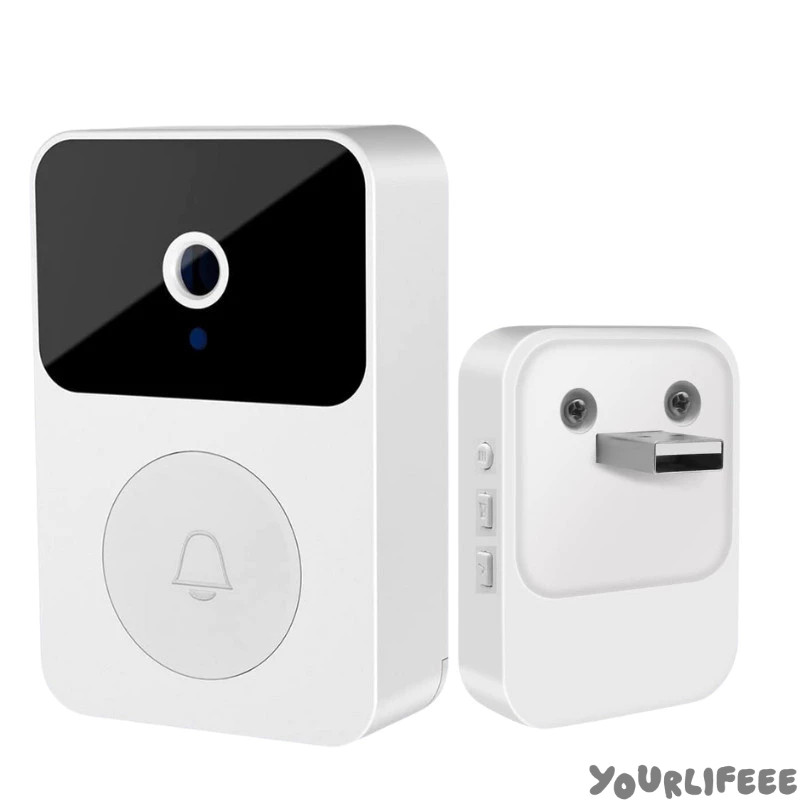 Campainha com Câmera Vídeo Sem Fio | HD Wi-Fi Inteligente | Smart Home | Visualize pelo Celular